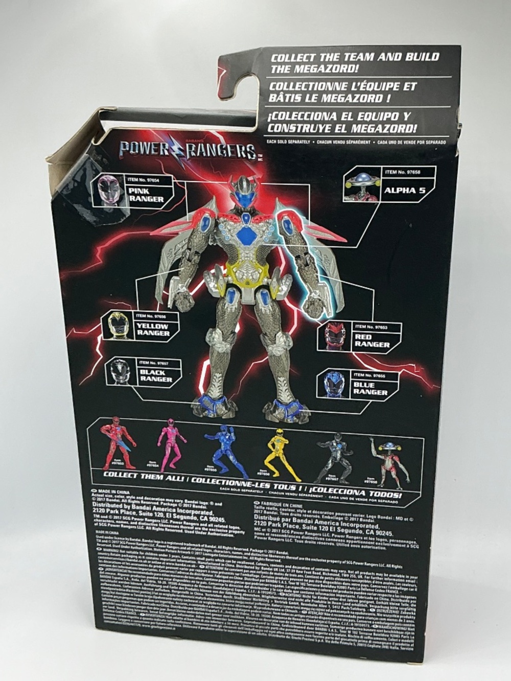 Power Rangers Legacy Collection Red Ranger Movie Figure Open Box 2017 - Picture 2 of 9